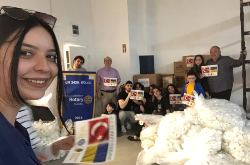 Rotary İş Birliğiyle İnsani Yardım